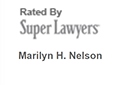 Rated by Super Lawyers | Marilyn H. Nelson